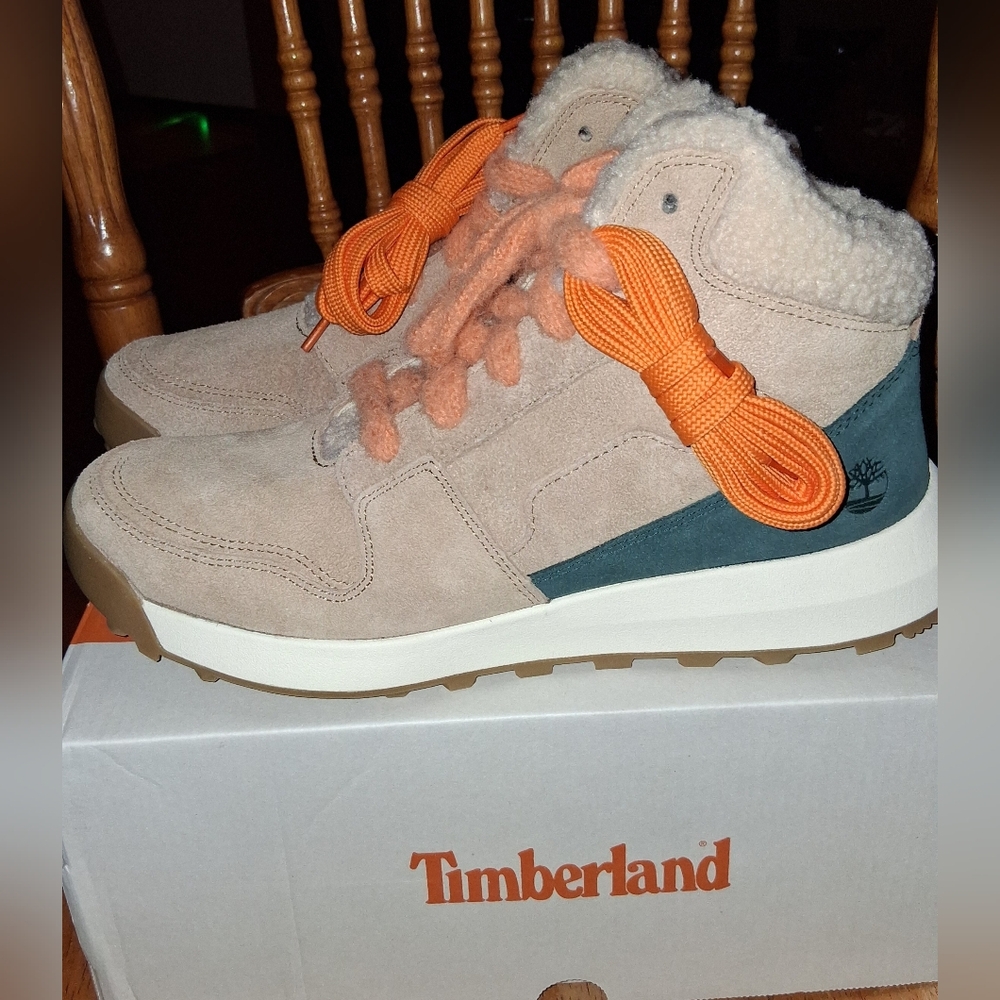 Womens NEW Timberland High Top Shoes Sneakers Boots Retro Swift